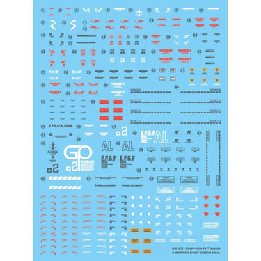G-Rework CD-H66 Premium Decal for HG Rx-78 Gp02A Physalis